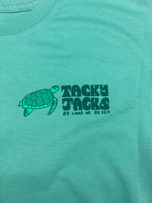 Tacky Jacks "Turtle Sunrise" Short Sleeve T-Shirt