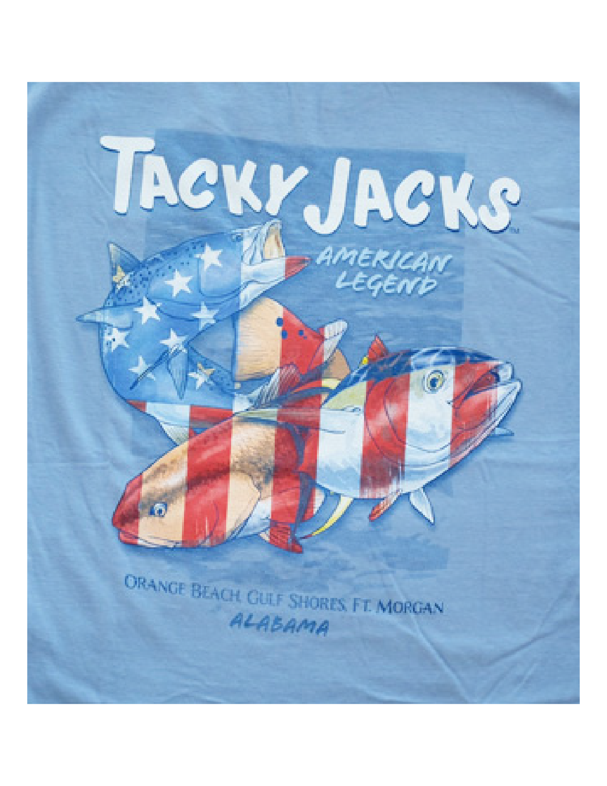 Tacky Jacks "American Legend" Long Sleeve T-Shirt