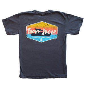 Tacky Jacks "Badge Boat" Short Sleeve T-Shirt