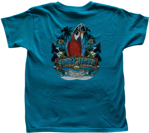 Tacky Jacks "Parrot" Youth Short Sleeve T-Shirt