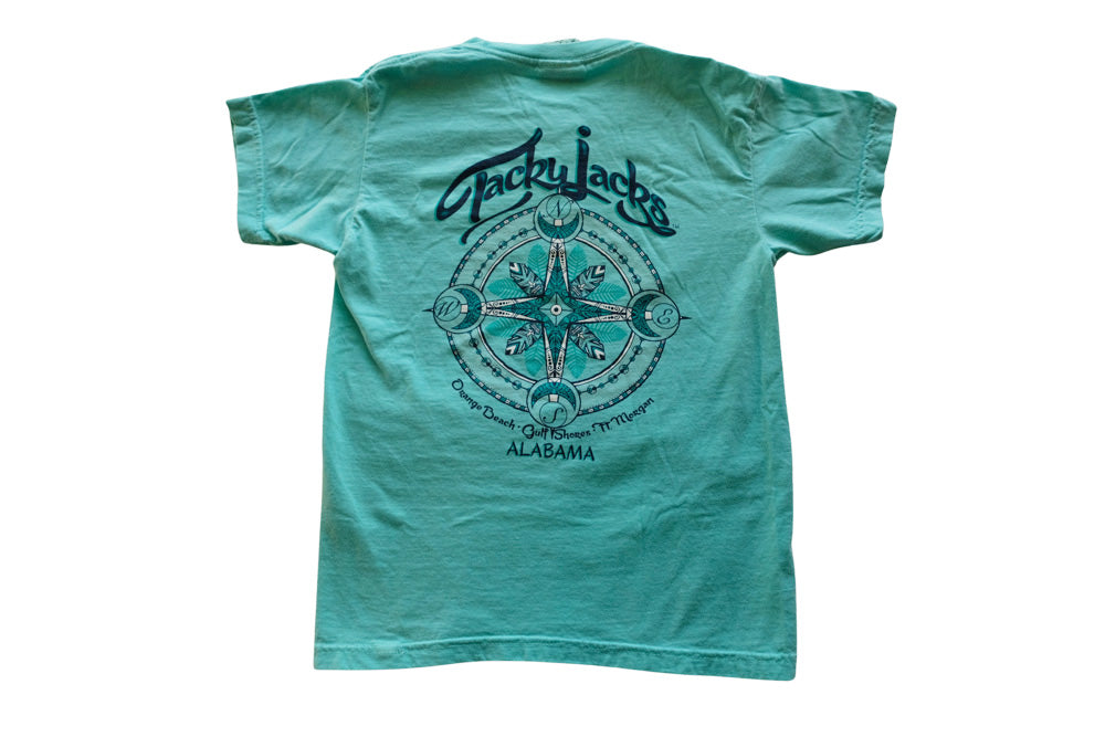 Tacky Jacks "Compass" Youth Short Sleeve T-Shirt