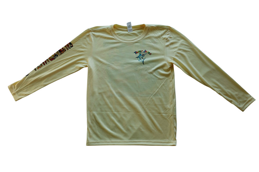 Tacky Jacks "Controlling the No Wake Zone" Youth Long Sleeve Performance Shirt