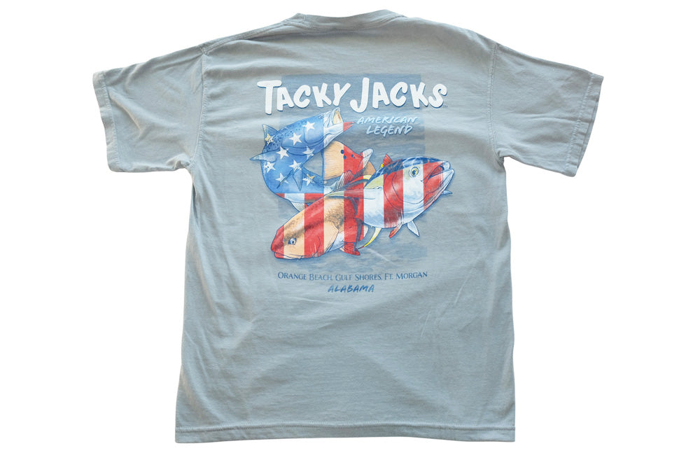Tacky Jacks "American Legend" Short Sleeve T-Shirt